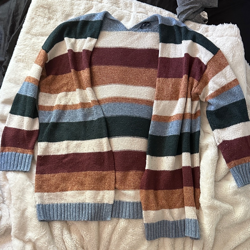American Eagle Outfitters Blue Knit Sweater